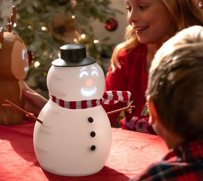 FrostByte The Snowman - Talking Animated Snowman with Built in Projector & Speaker Plug'n Play