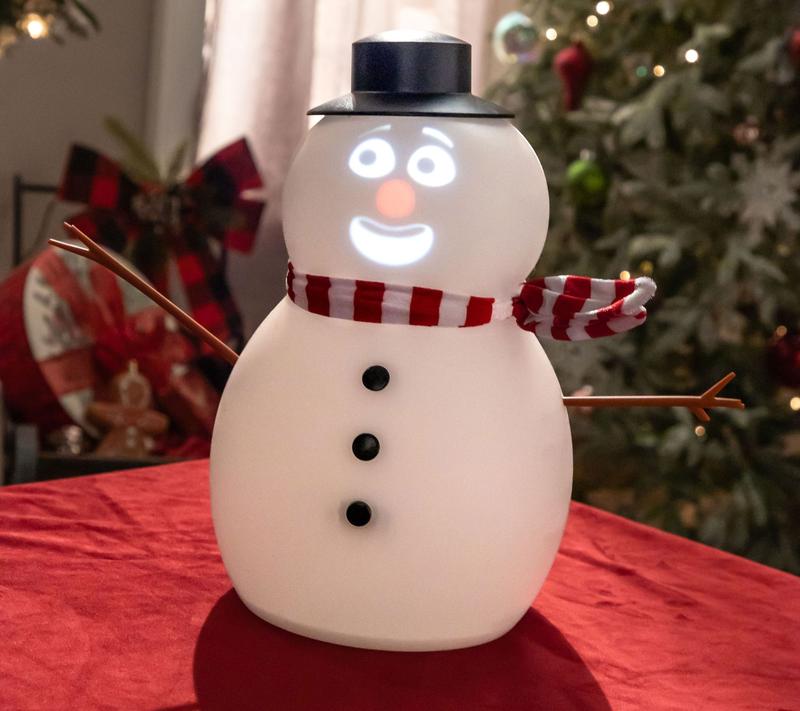 FrostByte The Snowman - Talking Animated Snowman with Built in Projector & Speaker Plug'n Play